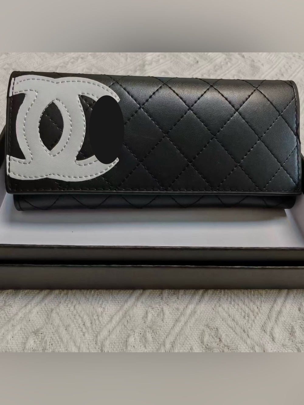 New women’s black fashion wallet